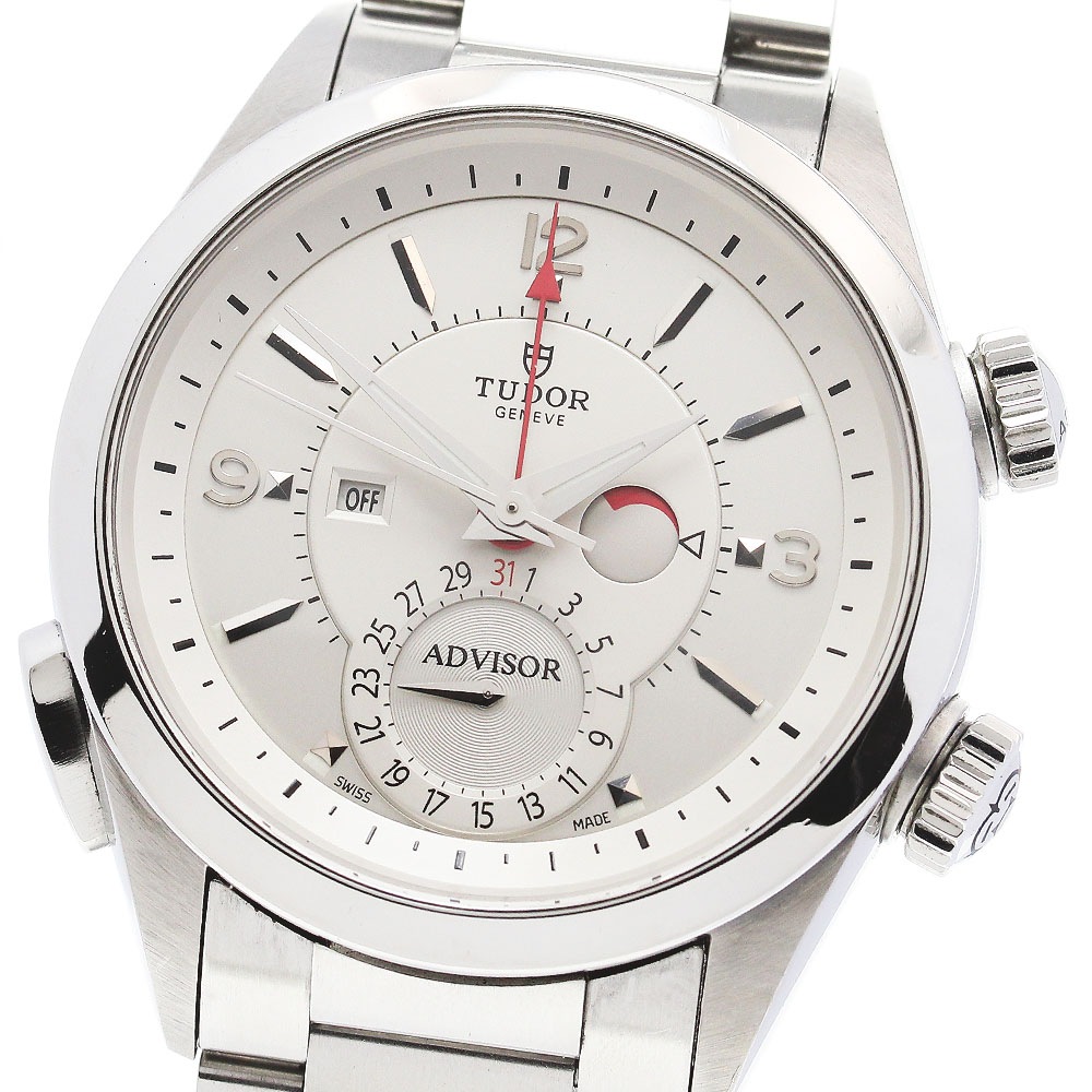 チュードル TUDOR 79620T ヘリテージ アドバイザー パワーリザーブ 自動巻き メンズ _845632【中古】