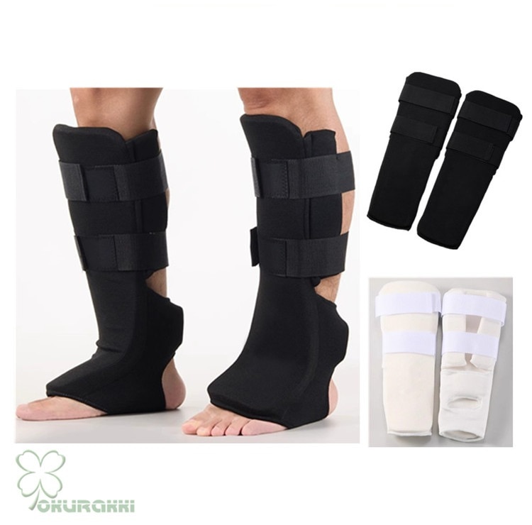 レガース レッグガード 脛当て シンガード レッグサポーター キックボクシング 格闘技 武道 空手 キックボクシング 総合格闘 防具 プロテクター2509leggd10