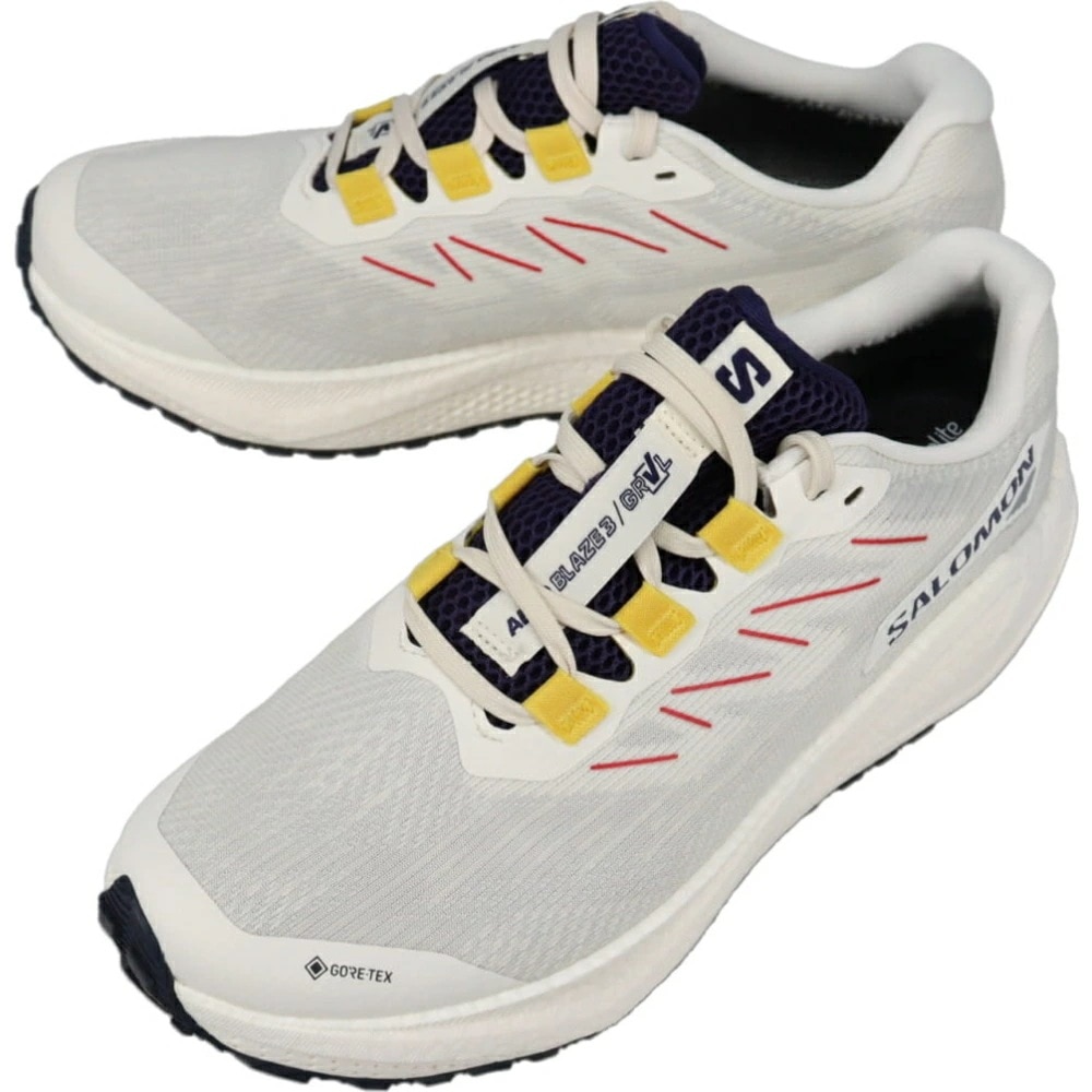 ランニングシューズ エアロ ブレイズ 3 グラベル ゴアテックス バニラアイス/アストラルオーラ/レモン 479532