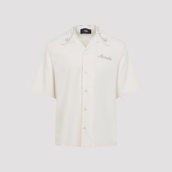 AMIRI Men Long Tops AMTOSH1013 IVORY