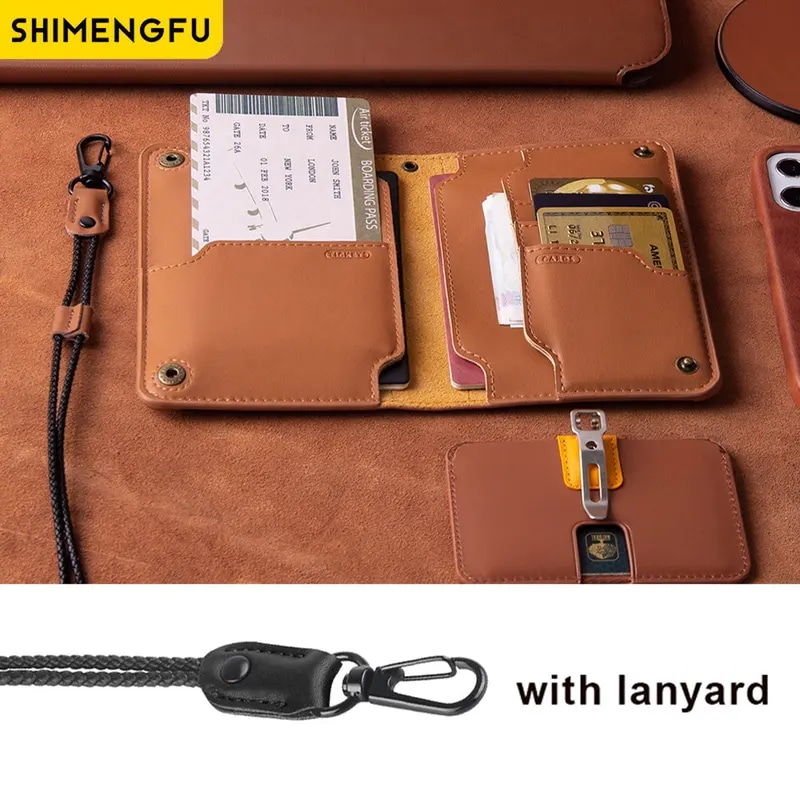 納期21日～旅行や書類用の本革パスポートカバー,盗難防止ケース,パスポートカバー,高品質の財布