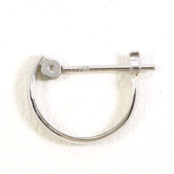 PT900 プラチナ ピアス(片耳) ジュエリー 中古