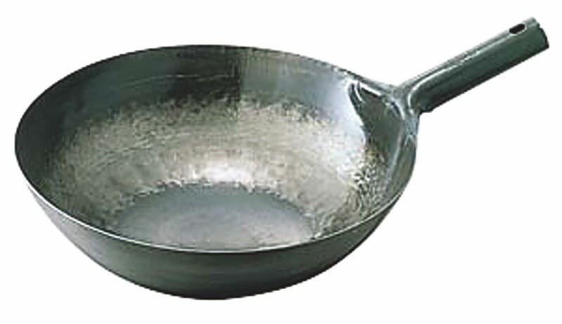 カンダ 鉄打出片手中華鍋 1.6mm 39cm 7,457円