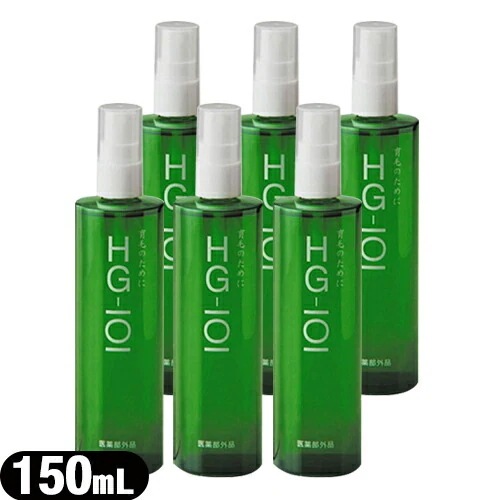 【医薬部外品】フローラ(Flora) 植物性の薬用育毛剤 HG-101 (150mL) × 6本セット 【宅配便】