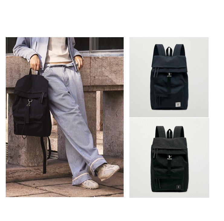 Nylon Washed Backpack