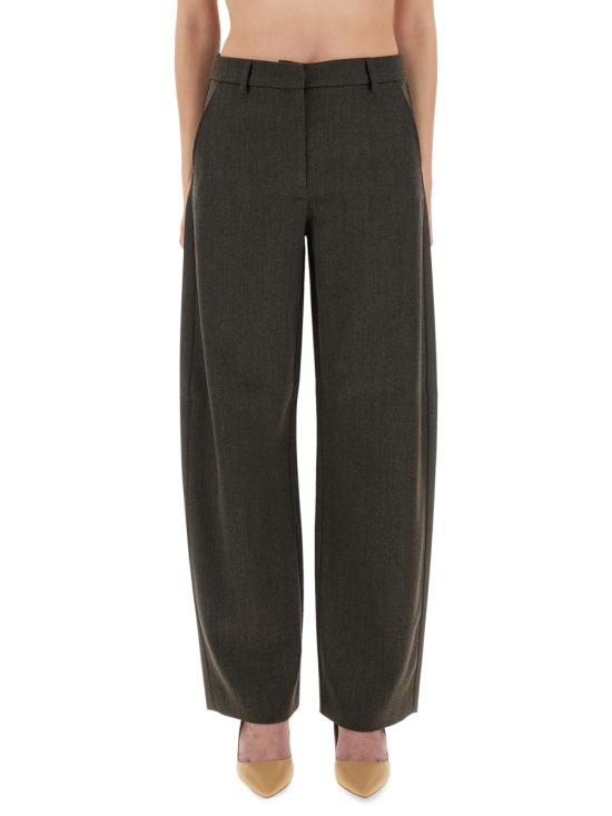 MOSCHINO Women Straight Pants 03048218 1103 GREY