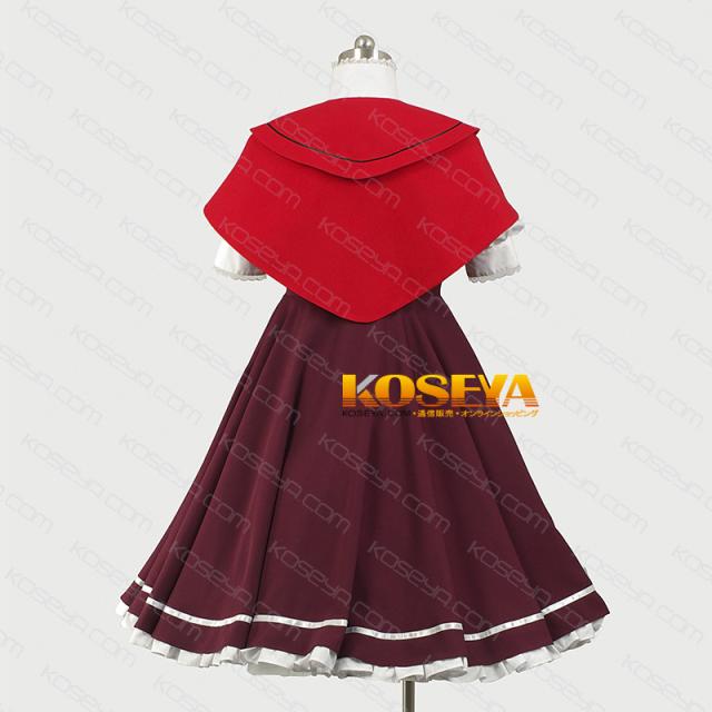 オオカミさんと七人の仲間たち 赤井林檎 あかいりんご コスプレ衣装 COS 高品質 新品 Cosplay アニメ コスチューム