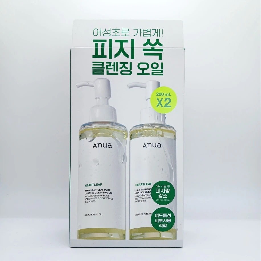 アヌアオオソンポアコントロールクレンジングオイル200ml+200ml