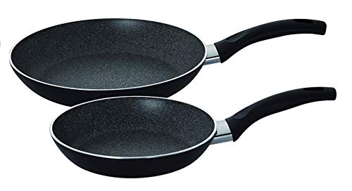 Ballarini バッラリーニ 「 パヴィア フライパン 20cm / 28cm 2点セット 」 ガス火 専用 グラニチウム 5層コーティング イタリア製フライパン