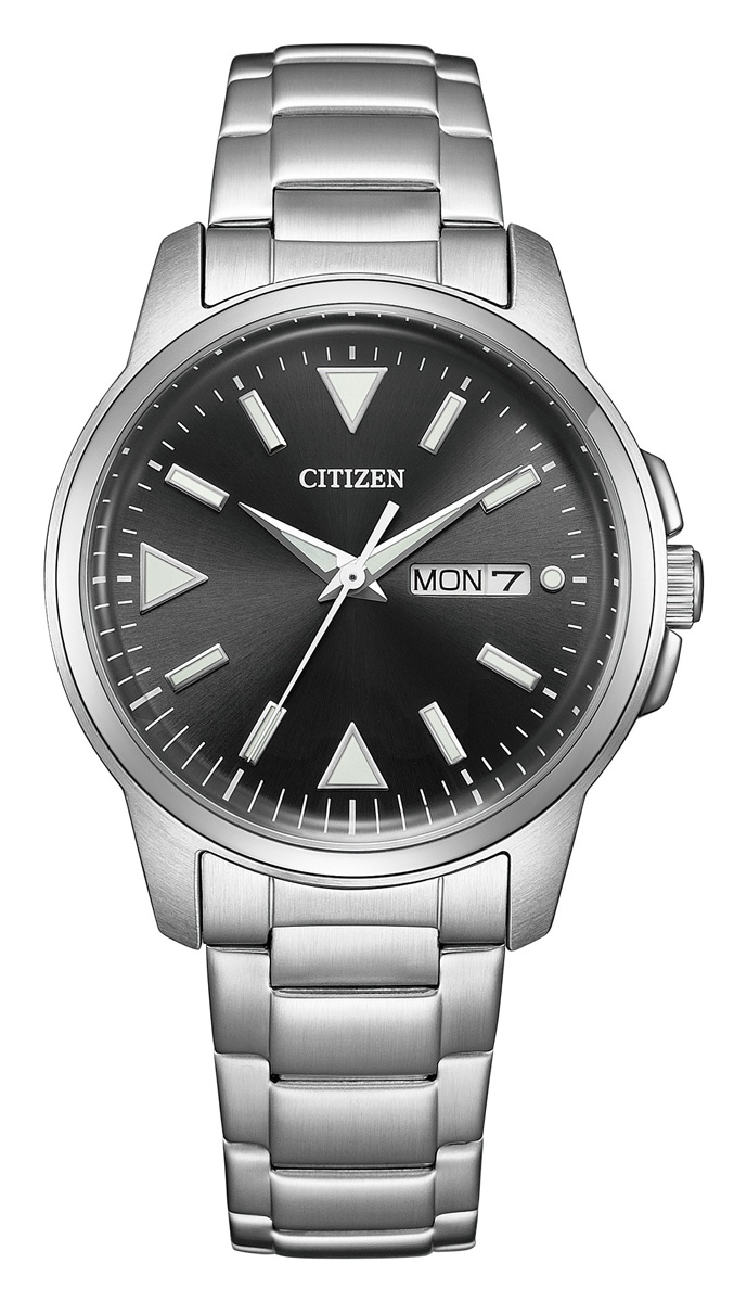 シチズン 【国内正規品】シチズンコレクション　デイ＆デイト3針 エコ・ドライブ　ユニセックスタイプ BM8180-62E