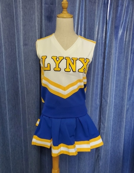 広島県 安芸府中高校チアユニフォームセット コスプレ衣装 LK500