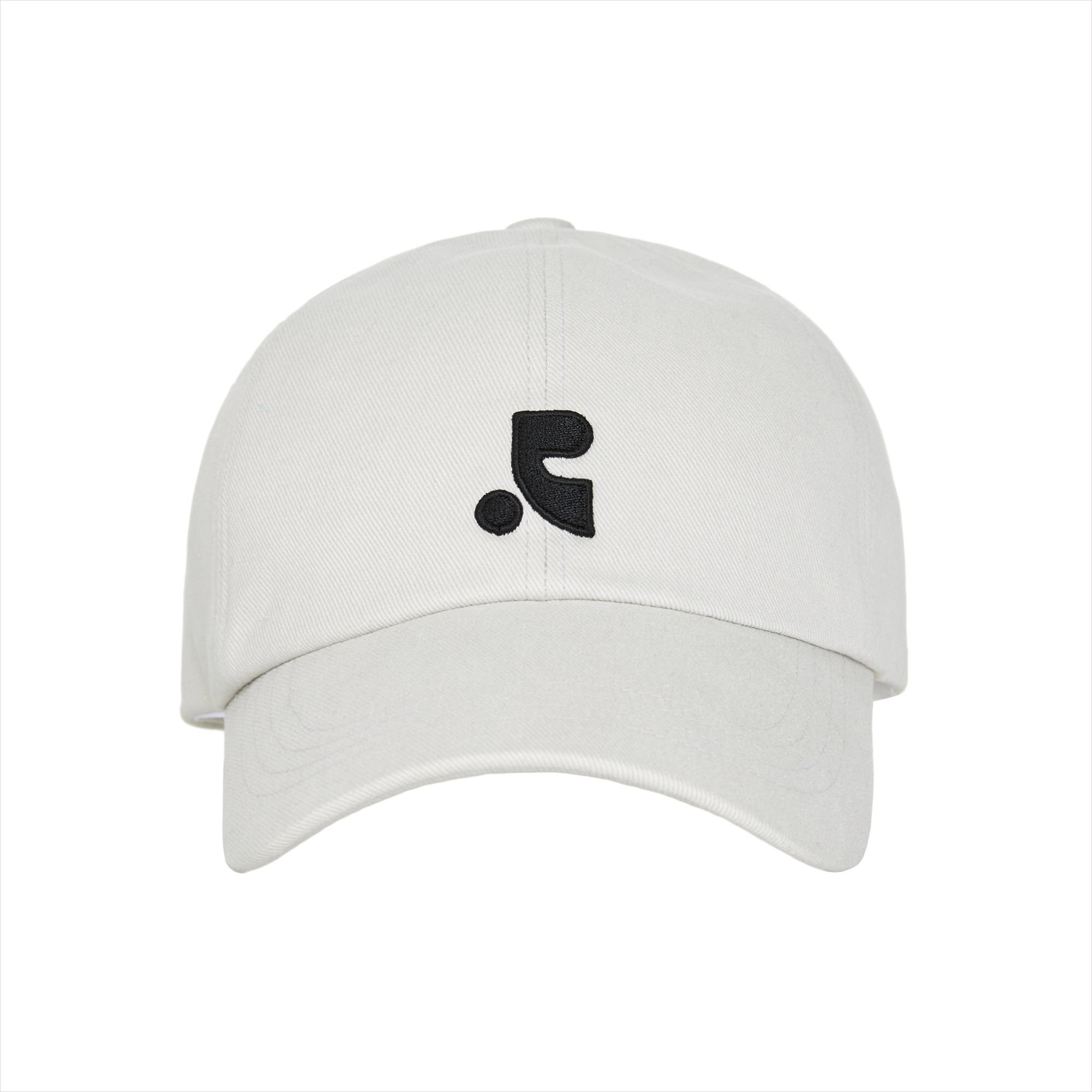 RR LOGO COTTON BALL CAP - LIGHTGREY