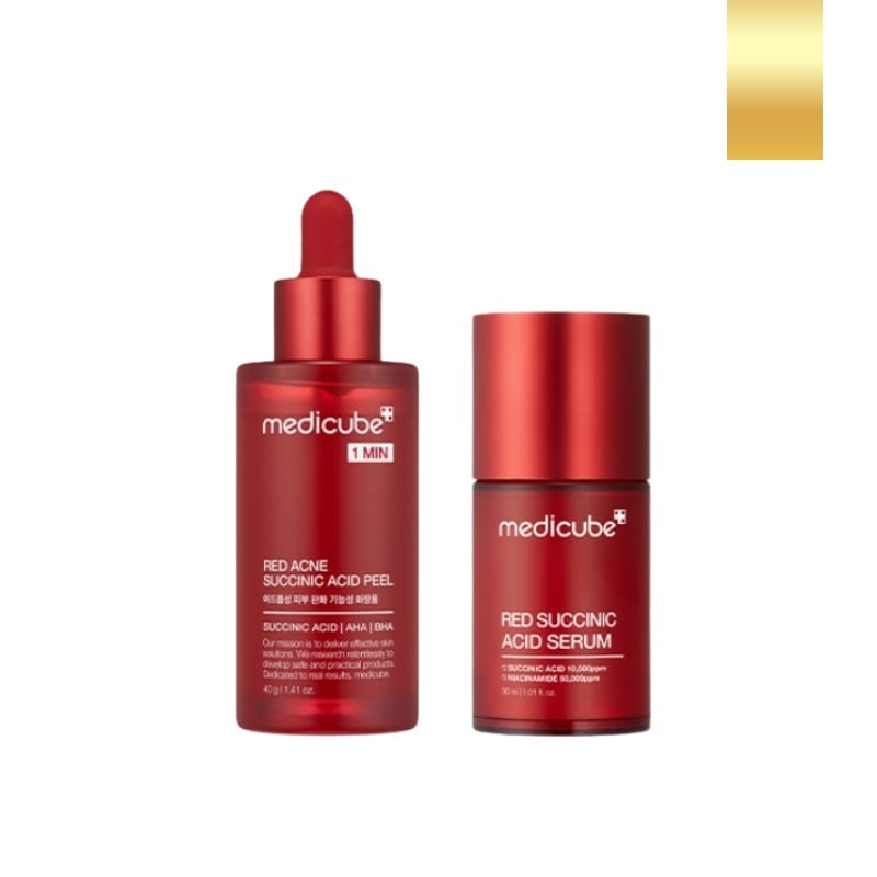 レッドアクネシリーズ(レッドアクネピーリングセラム+レッドアクネセラム)