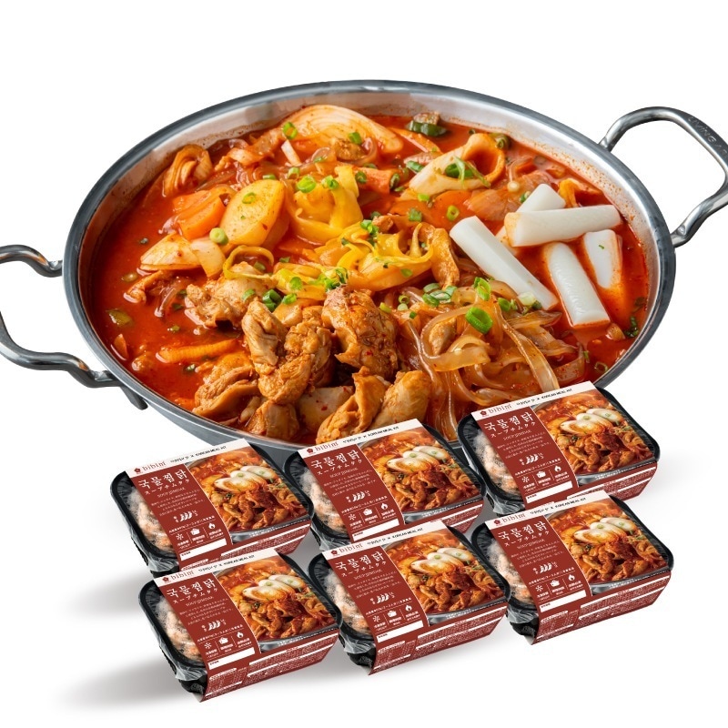 スープチムタク 900g × 6個　韓国食品 お取り寄せ 冷凍食品 ミールキット　 メガ割
