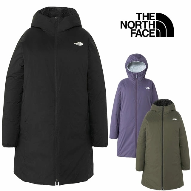 ザ・ノース・フェイス アウター レディース NYW82380 リバーシブルエニータイムインサレーテッドロングフーディ 中綿ジャケット アウトドア 中綿ダウン 上着 アパレル 婦人 保温 耐水 撥水 軽