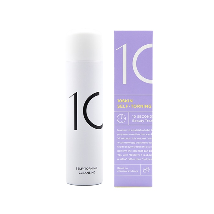10SKIN セルフトーニングクレンジング(洗顔フォーム) 110g 炭酸泡 炭酸洗顔パック 全身使用可能 肌荒れ ニキビ エイジングケア エステ体験 スキンケア 濃密泡 低刺激なピーリング