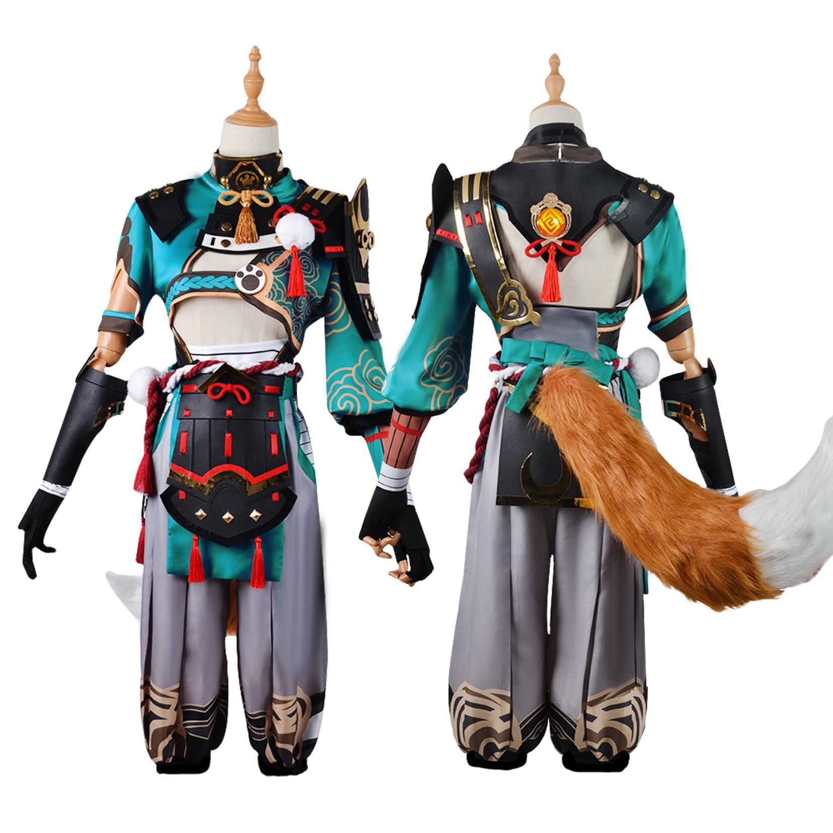 Cos原神五郎コスプレ衣装獣耳正太アニメゲームスーツ男cos衣装