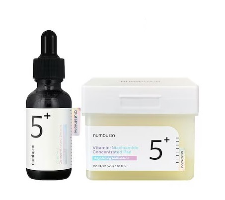 [韓國正品店][シミケア5番セット] 5番 白玉グルタチオンC セット(アンプル 30ml + フィルムパッド 70枚) /ブライトニング