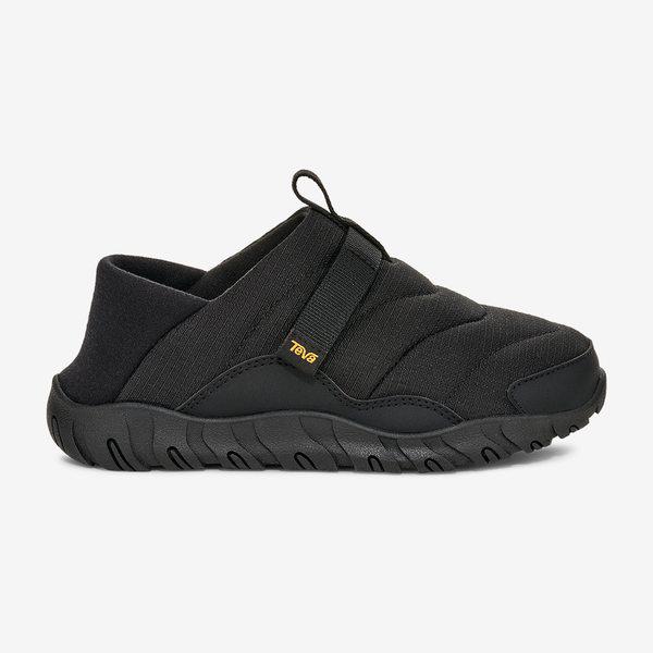 TEVA[] 履きやすく脱ぎやすい子供用冬の防寒靴 キッズ リエンバー キャンプ STVT2533953-BLK