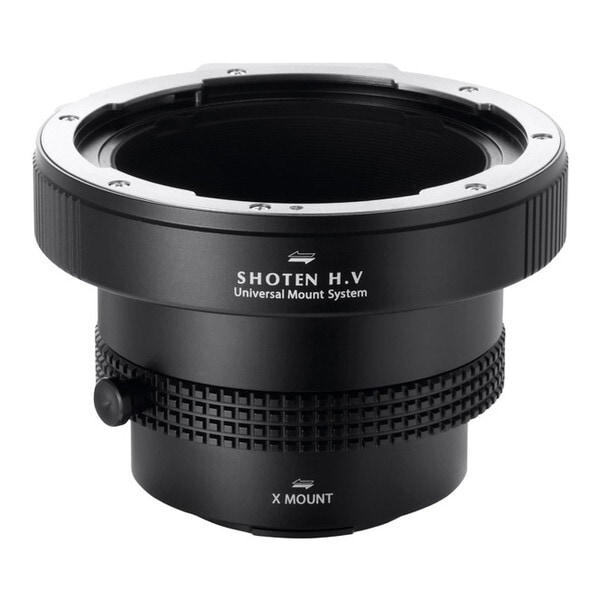 SHOTEN HV-FX-U UMSシリーズ マウントアダプター (ハッセルブラッドVマウントレンズ 富士フイルムXマウント変換)