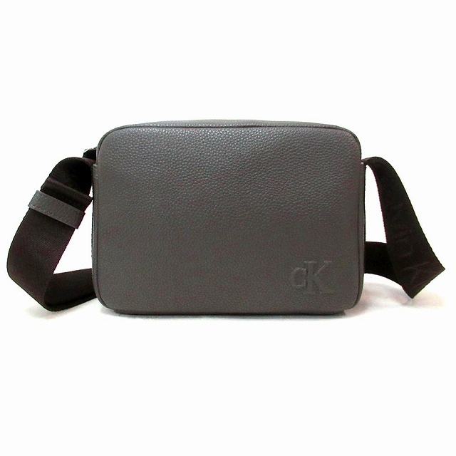 Calvin Klein Jeans カルバンクライン アウトレット フェイクレザー エンボスロゴ カメラバッグ ショルダーバッグ 4G3081G 022