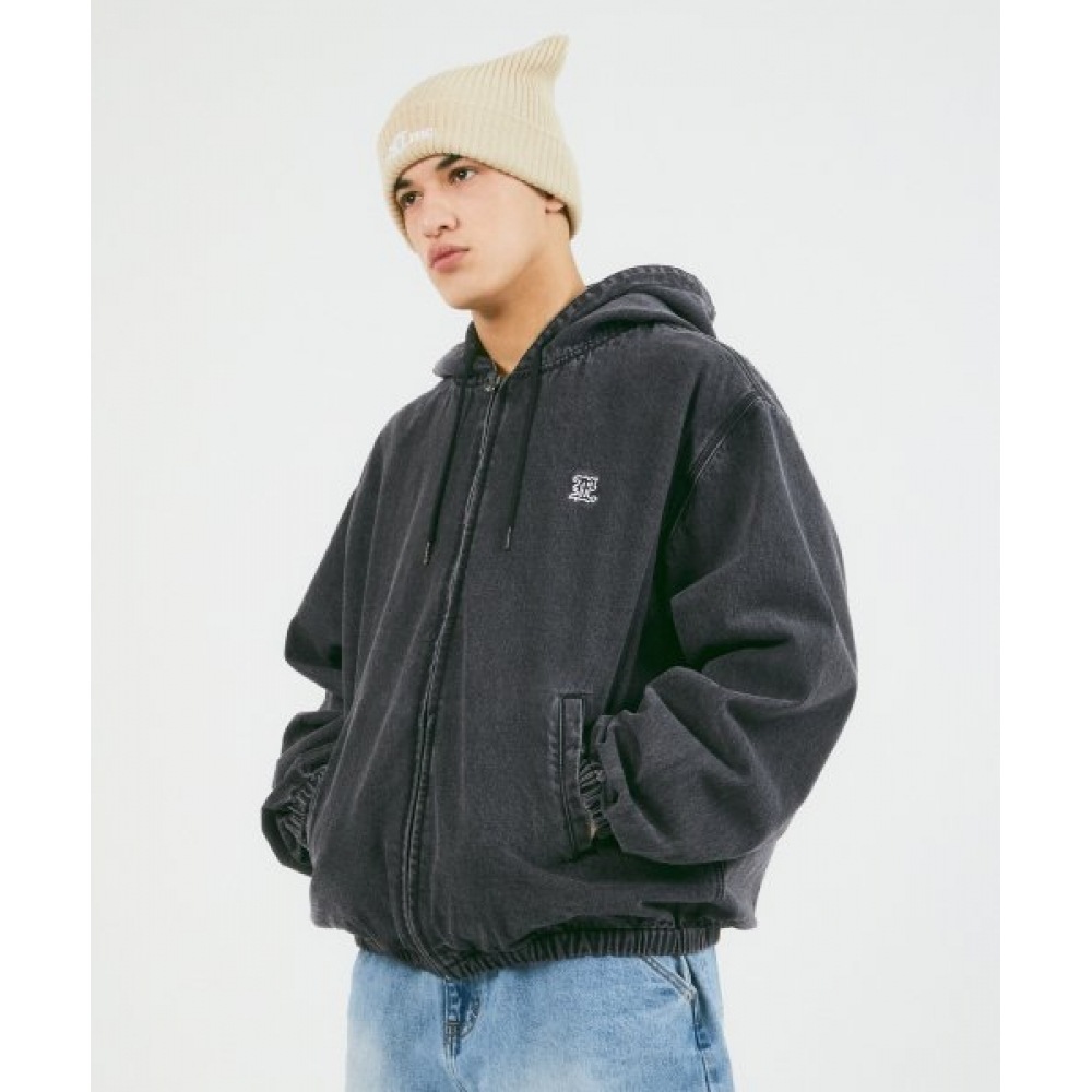 LMC (LMC) ゴシックデニムパーカージャケットブラック