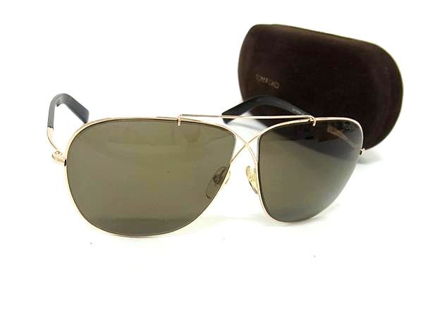 トムフォード サングラス サングラス メタル プラスチック TF393 フルリム ゴールド ブラウン系 伊達メガネ だてめがね 伊達眼鏡 ブランド 運転 ドライブ アイウェア【本物保証】 15,092円