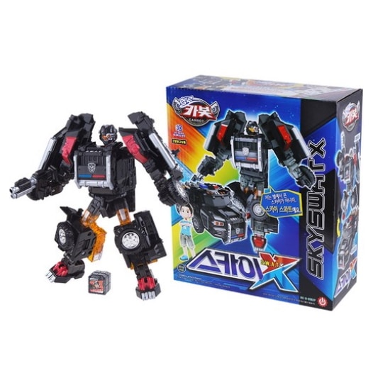 ヘローカーボット スカイスワットX 変形ロボット おもちゃ 車ロボ 37ヶ月以上 韓国アニメ公式ライセンス 正規品
