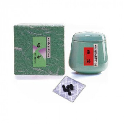 日本香堂 香十練り香 藤袴 壺 418