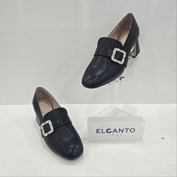 女性スクエア宝石ローファーヒール LCHSWDSP36U513 19 JE1 JJ