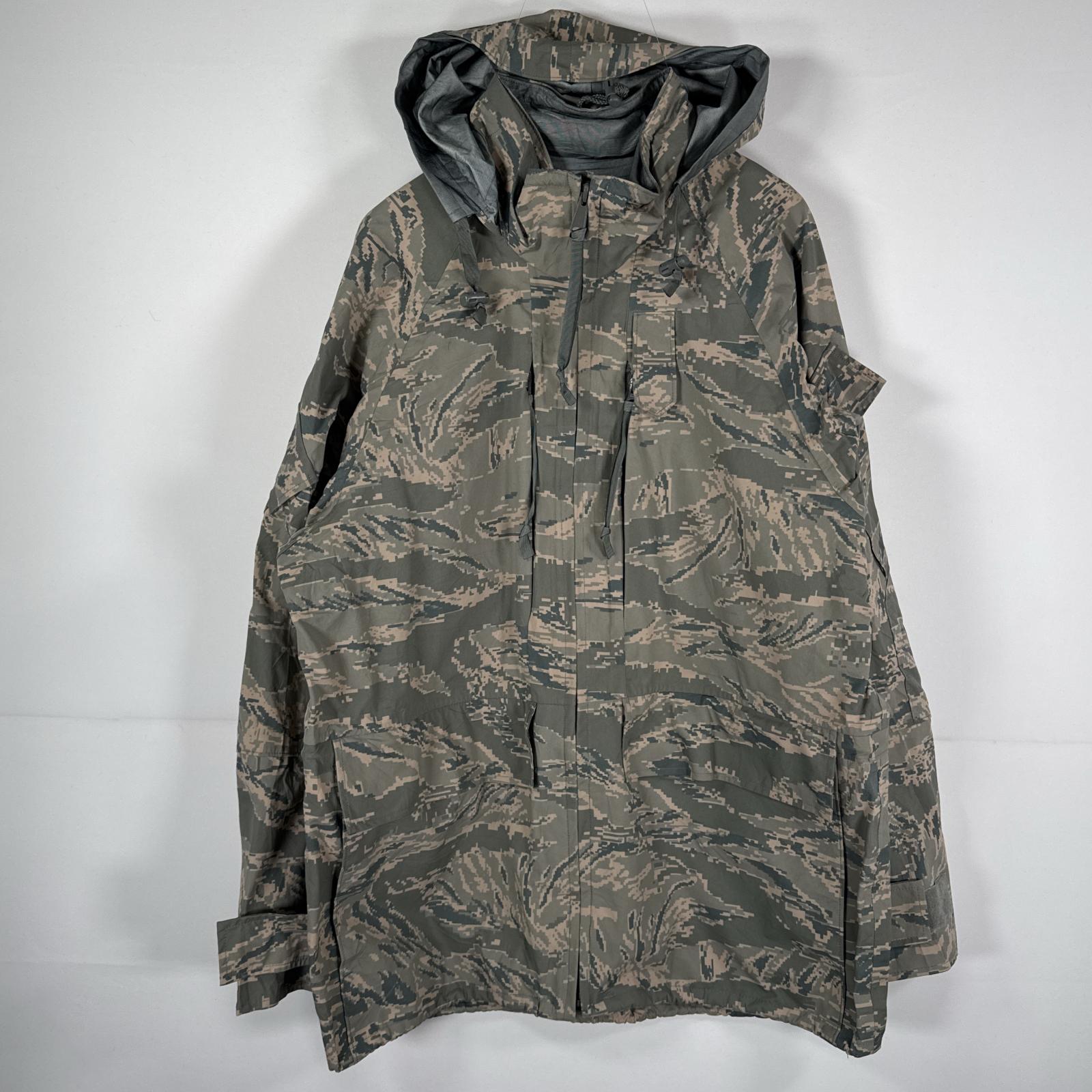 古着 ミリタリージャケット ECWCS GORE-TEX デジカモ ゴアテックスパーカー カモフラ 米軍 実物 medium regular グレー メンズ 8,613円