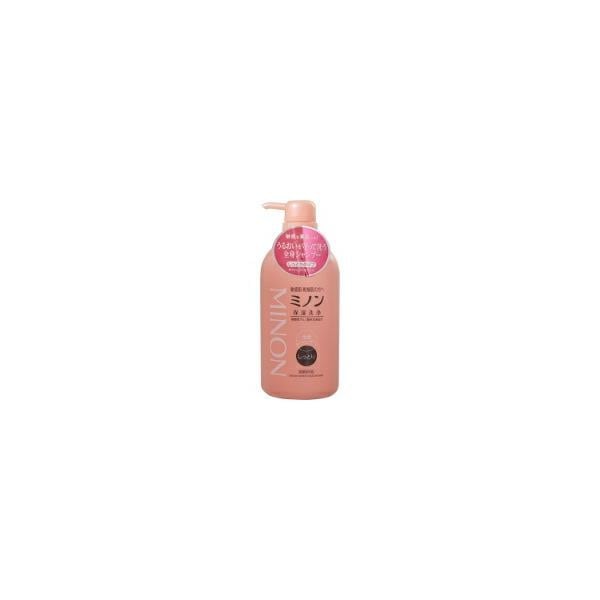 【6個セット】第一三共ヘルスケア MINON ミノン 薬用全身シャンプー しっとりタイプ ボトル 450ml