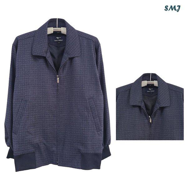 SMJ1627 男性用ウインドブレーカージャンパー裏地付き 中年ジャンパー 春秋