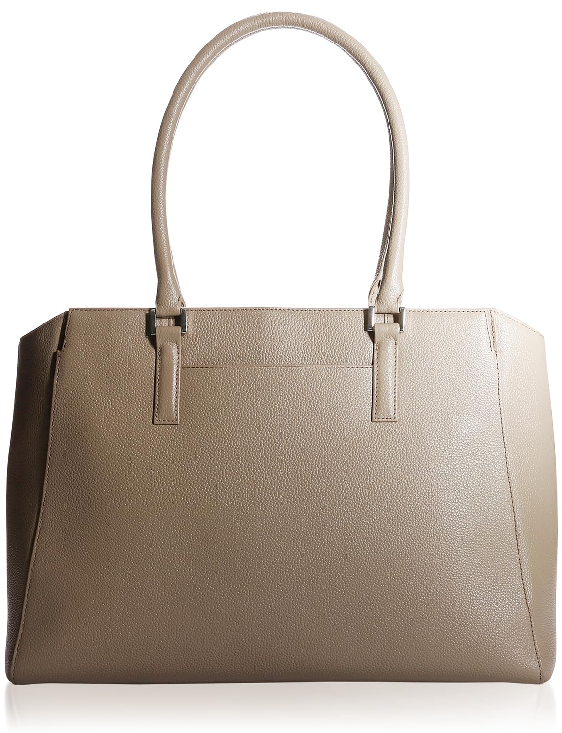 [BLUE SINCERE] ブルーシンシア ビジネスバッグ レディース 本革 A4 大容量 14インチ PC収納可 ファスナー付き 撥水 レザー トートバック 外ポケット 底鋲付き / RT9