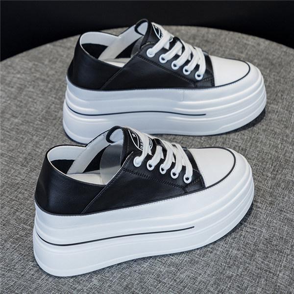 レディース スニーカーインヒール 厚底シューズ レディース 靴 スニーカー インヒールスニーカー 厚底スニーカー 黒 ローファー レースアップシューズ 厚底ソール スニーカー 歩きやすい 美脚 ブラッ