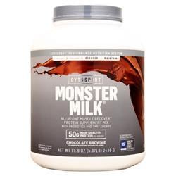 CYTOSPORT社　Monster Milk（モンスターミルク） チョコレートブラウニー　5.37lbs (2.4kg)