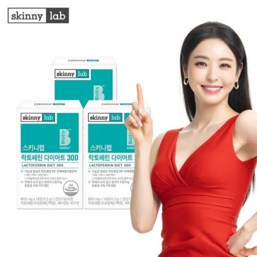 [1+1+1] ラクトフェリン ダイエット300(800mg x 14C) 初乳タンパク質内臓脂肪の減少 韓国食品 /skinny lab