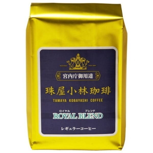 珠屋小林珈琲 ロイヤルブレンド 粉 200g x5 メーカー直送