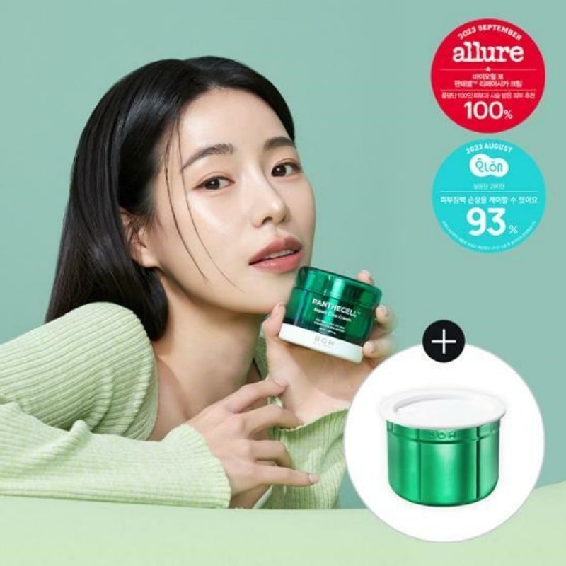 [NEW]BOH パンテセルリペアシカクリーム 50mL+詰め替え 50mL / 韓国コスメ/肌バリアダメージケア