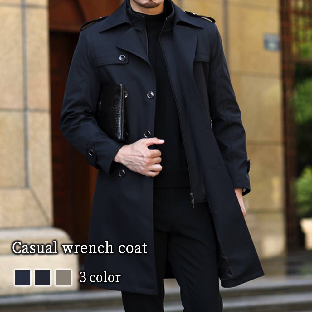 [Ｋａｙｉｙａｓｕ]ロングコート トレンチコート チェスターコート レディース フード付き 大きいサイズ Aライン 秋 冬 春 黒 グレー XS-5L（LL、グレー） Ｋａｙｉｙａｓｕ] トレンチコート メンズ 冬 ロングコート 大きい