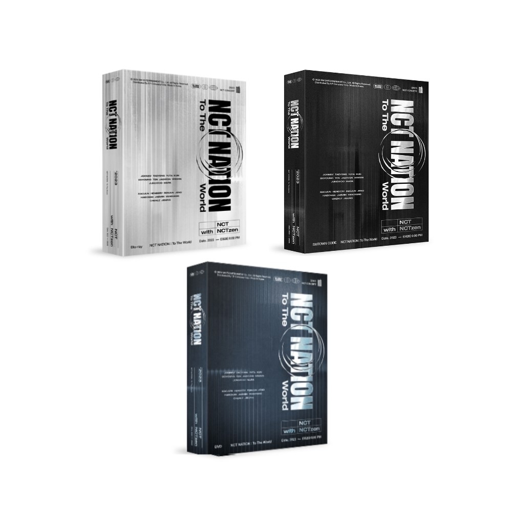 [3種選択] NCT - 2023 NCT CONCERT [NCT NATION : TO THE WORLD IN INCHEON BLU-RAY / DVD / SMTOWN CODE ] [6