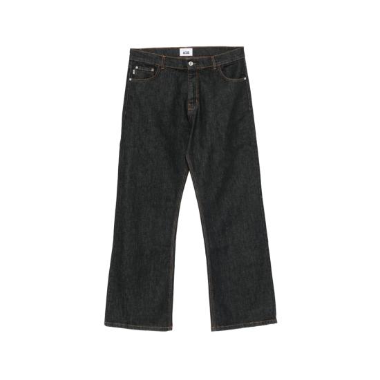 GCDS Men Denim Pants C1MBQI195D060 BLACK