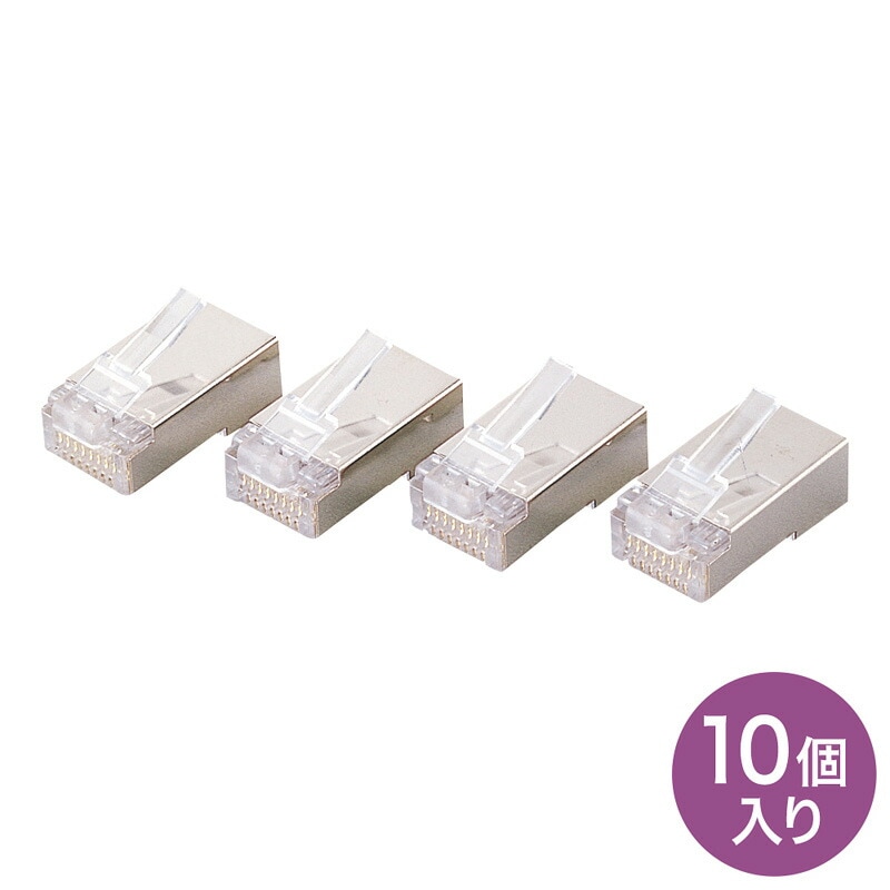 （まとめ買い）STPコネクタ 単線用 10個入り ADT-STP-T10 [x3]