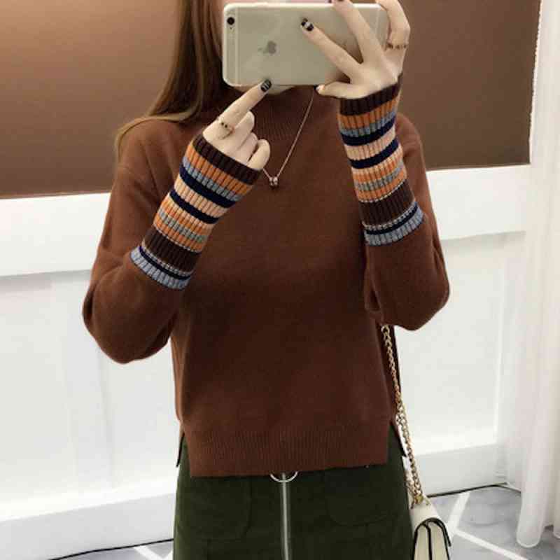 セーター レディース 秋 厚手 ゆる 白 春 Vネック タートルネック ノルディック ニット 洗える 柄 ハイネック 黒 ケーブル編み クルーネック トレーナー おしゃれ ブランド ロング ニットセー 4,988円