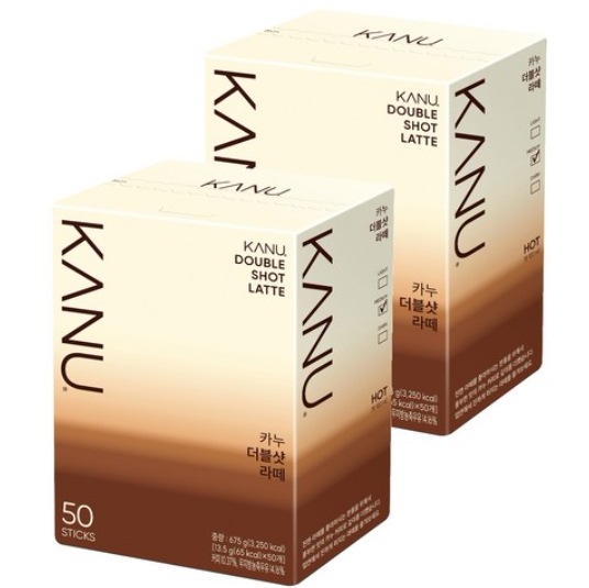 ダブルショットラテ50Tx2箱(計100個)