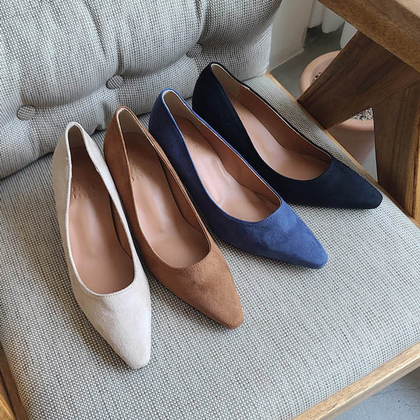 パンプス プレーン ポインテッドトゥ レディース ハイヒール