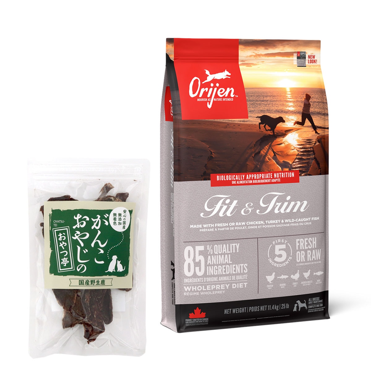 フィット＆トリム ドッグ 11.4kg【国産鹿肉ジャーキー40g】