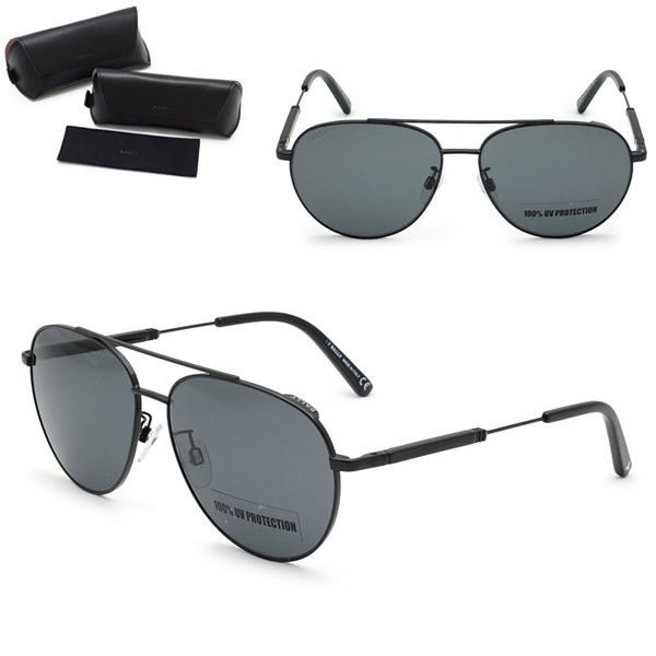 サングラス BY0074-H/S 01A 59 サングラス ノーズパッド UVカット メンズ ブラック グレー