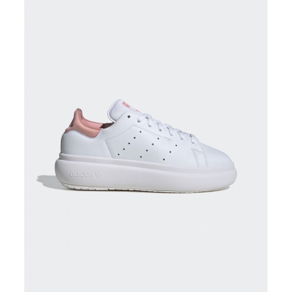 アディダススタンスミスプラットフォーム W-ホワイト:ピンク/ IF7011