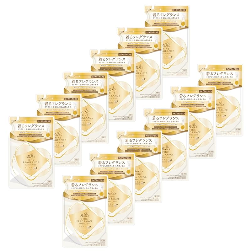 ファーファ 消臭 芳香剤 ファインフレグランス ファブリック ミスト シエル ウォーミング ブーケ の香り 詰替 (270ml) 12個 セット
